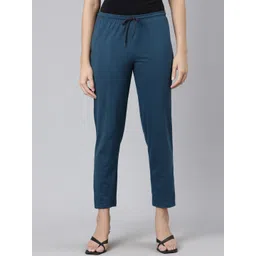 Kryptic Women Mid-Rise Pure Cotton Regular Fit Lounge Pants-picture-40