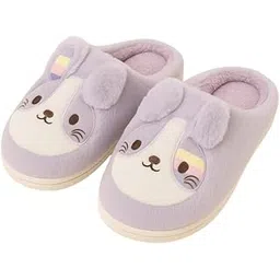 krystle Men & Women Animal Plush Slippers – Cute Dog Face Soft Warm House Shoes (Multicolor,Multisize)-picture-56