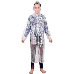 krystle Women's Transparent PVC Raincoat (Pack of 1)-picture-45