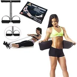 KS HEALTHCARE 6 in 1 Ab Tummy Trimmer with Sweat Belt Combo Abdominal and Belly Exerciser Fitness Equipment for Men & Women Home Gym-Abs Exerciser-Sweat Belt Free Size for Use-picture-10