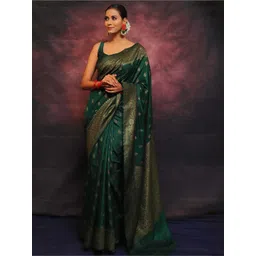 KSALIYA Green Art Silk Sarees-picture-41