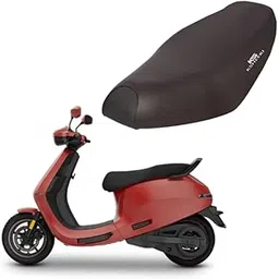 KSHEERI Ola S1 Pro, S1 Pro Plus 3" Gen Seat Cover Protect from Rust and Dust, PU Leather Waterproof Durable Seat Cover for Your Ola Scooter (Black)-picture-18