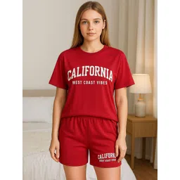 KSHS Women Printed Night suit-picture-10