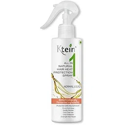 Ktein All in 1 Natural Hair Heat Protection Spray with Fermented Argan Oil, Vitamin E, B3, Plant Based Keratin 200ml-image-35