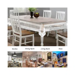 kuber industries Floral Pattern 6-Seater Table Cover image 5