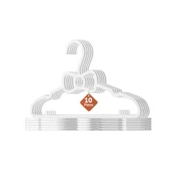 Kuber Industries 10 Pcs Small Baby Hangers For Clothes Hanging For Wardrobe-image-18