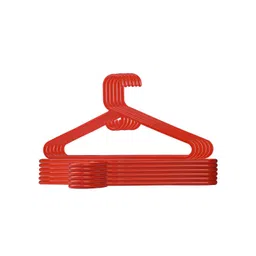 Kuber Industries 12-Pcs Red Clothes Hanger-picture-10