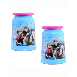 Kuber Industries 2 Pieces Blue & Pink Printed Round Stool-picture-16