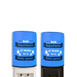 Kuber Industries 2Pcs Blue & Black Printed Water Camper Covers With Water Level Indicator-picture-16
