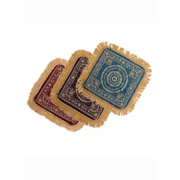 Kuber Industries 3Pcs Purple & Maroon Printed Floor Mats-picture-26