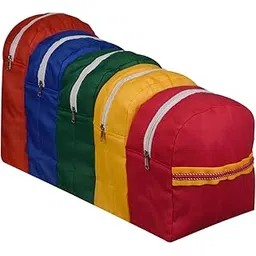 Kuber Industries 5 Layer Hanging Shoe Organizer | Polyester Foldable & Portable Shoes Rack | Travelling Footwear Organizer with Handle | Multicolor-picture-53