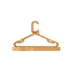 Kuber Industries 6-Pcs Cream-Colored Clothes Hanger-picture-28