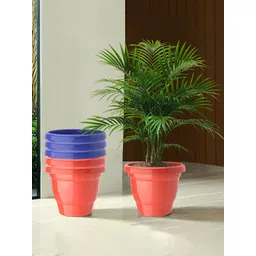 Kuber Industries 6-Pcs Red & Blue Durable Planters-picture-30