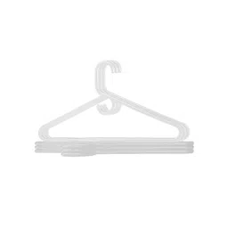 Kuber Industries 6-Pcs White Clothes Hanger-picture-30