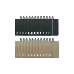 Kuber Industries Beige 24 Pieces Fabric Multi-Utility Organisers-picture-27