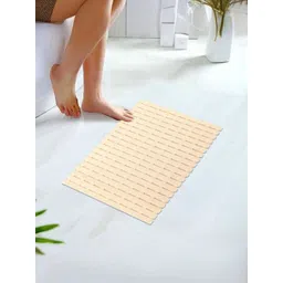 Kuber Industries Beige 3 Pieces Anti-Skid Bath Rugs-picture-18