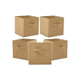 Kuber Industries Beige 5 Pieces Drawer Organisers-image-7