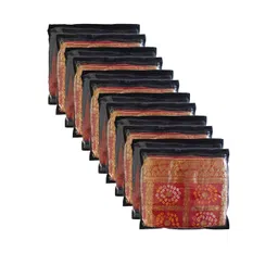 Kuber Industries Black 12 Pieces Saree Covers-picture-33