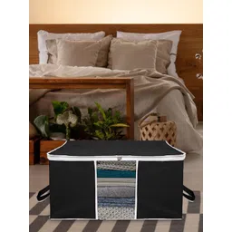 Kuber Industries Black 12 Pieces Storage Organisers image 1