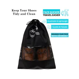 Kuber Industries Black 12 Pieces Water Resistant Shoes Cover Organisers-picture-38