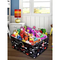 Kuber Industries Black 2-Pieces Disney Printed Foldable Storage Box-picture-32
