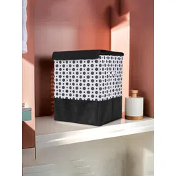 Kuber Industries Black 2 Pieces Printed Foldable Laundry Bags-picture-33