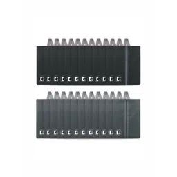 Kuber Industries Black 24 Pieces Fabric Multi-Utility Organisers-picture-33