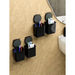 Kuber Industries Black 4 piece Solid Plastic-picture-28