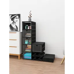 Kuber Industries Black 5-Tier Organisers-picture-22