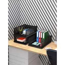 Kuber Industries Black 5-Tiers Regular Desk Organiser Organisers-picture-21