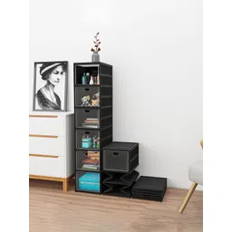 Kuber Industries Black 6-Tier Organisers-picture-32