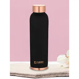 Kuber Industries Black & Copper-Toned Water Bottle 950ml-image-21