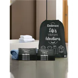 Kuber Industries Black & white 12 Pieces Regular Multi-Utility Organisers-picture-45