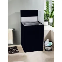 Kuber Industries Black Light Weight Top Load Washing Machine Cover-picture-35