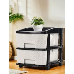 Kuber Industries Black Set of 1 Reusable Drawer Organiser Organisers-picture-35