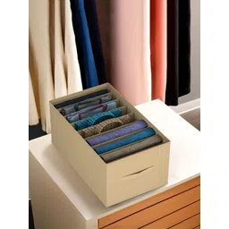 Kuber Industries Black Set of 4 Regular Drawer Organiser Organisers-picture-24