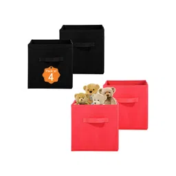 Kuber Industries Black Set of 4 Regular Multi-Utility Organisers-picture-34