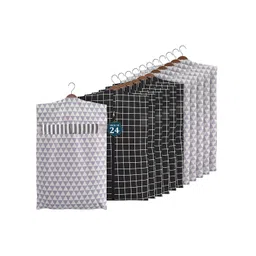 Kuber Industries Black Set of 6 Regular Multi-Utility Organisers-picture-27