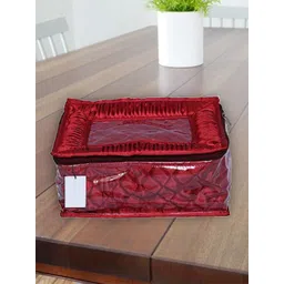 Kuber Industries Blue 12 Pieces Satin Jewellery Organizer-picture-35