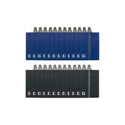 Kuber Industries Blue 24 Pieces Fabric Multi-Utility Organisers-picture-35