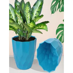 Kuber Industries Blue 4 Pieces Indoor Planter image 1