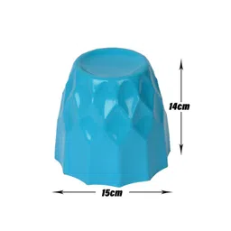 Kuber Industries Blue 4 Pieces Indoor Planter image 2