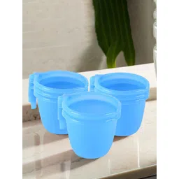 Kuber Industries Blue 8 Pieces Lightweight Mugs 1 L Each-picture-22