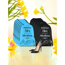 Kuber Industries Blue & Black 12 Pieces Regular Multi-Utility Organisers-picture-25