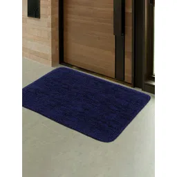 Kuber Industries Blue & Black 2-Pieces Anti-Skid Doormats-picture-12