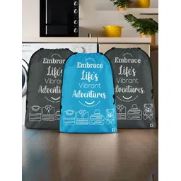 Kuber Industries Blue & Grey 3 Pieces Printed Multi-Utility Organisers-picture-26