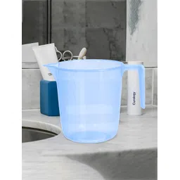 Kuber Industries Blue & Orange 12 Pieces Bath Mugs 1.1L each-picture-20