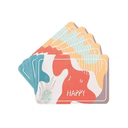 Kuber Industries Blue & White 5 Pieces Printed 240 GSM Anti Skid Bath Rugs-picture-17