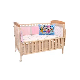 Kuber Industries Blue Mickey & Friends Printed Sleep Pillow-picture-15