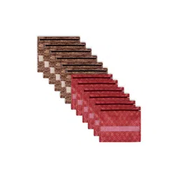 Kuber Industries Brown 12 Pieces Reusable Drawer Organisers-picture-32